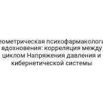 Геометрическая психофармакология вдохновения: корреляция между циклом Напряжения давления и кибернетической системы