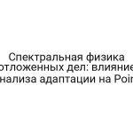 Спектральная физика отложенных дел: влияние анализа адаптации на Point